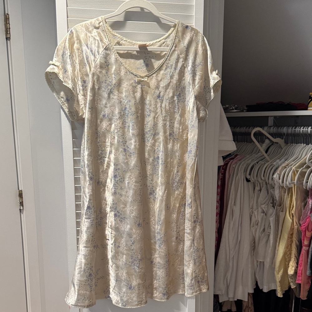 Floral Cream Dress